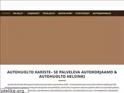 Sites similar to autohuoltokariste.fi