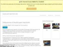 Sites similar to autohuset-hoersholm.dk