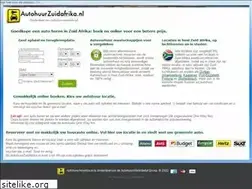Sites similar to autohuurzuidafrika.nl