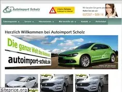 Sites similar to autoimport-scholz.de