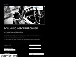 Sites similar to autoimportrechner.de
