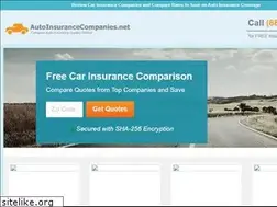 Sites similar to autoinsurancecompanies.net
