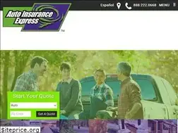 Sites similar to autoinsuranceexpress.com