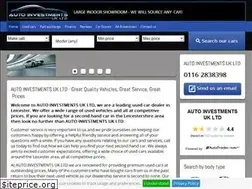 Sites similar to autoinvestmentsukltd.co.uk