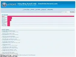 Sites similar to autoitviet.forumvi.com