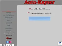 Sites similar to autokayser.de