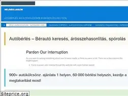 Sites similar to autokolcsonzes.hu