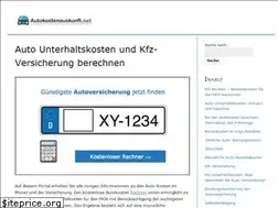 Sites similar to autokostenauskunft.net