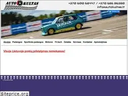 Sites similar to autokultas.lt