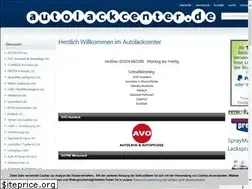 Sites similar to autolackcenter.de