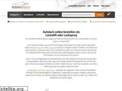 Sites similar to autolackonline.de