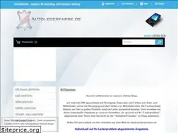 Sites similar to autolederfarbe.de