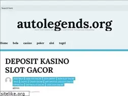 Sites similar to autolegends.org