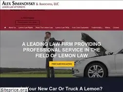 Sites similar to autolemonlaws.com