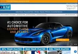 Sites similar to autolicenseplatesandframes.com