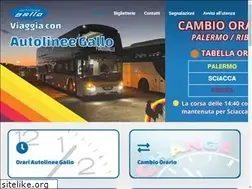 Sites similar to autolineegallo.it