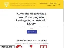 Sites similar to autoloadnextpost.com