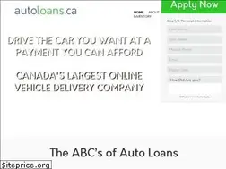 Sites similar to autoloans.ca