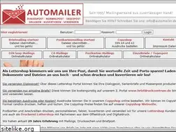 Sites similar to automailer.de