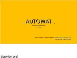 Sites similar to automat-london.com