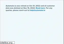 Sites similar to automate.io
