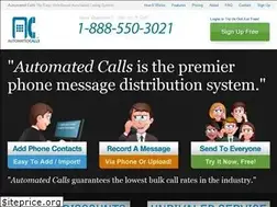 Sites similar to automatedcalls.com