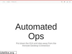 Sites similar to automatedops.com