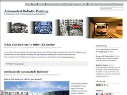 Sites similar to automatedroboticparking.com