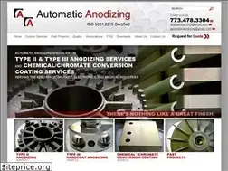 Sites similar to automaticanodizing.com