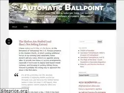 Sites similar to automaticballpoint.com