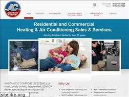 Sites similar to automaticcomfortsystems.com