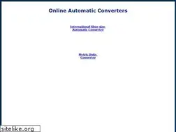 Sites similar to automaticconverter.com