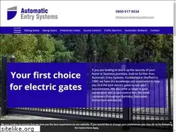 Sites similar to automaticentrysystems.com