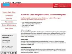 Sites similar to automaticgates.com.au