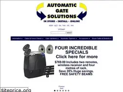 Sites similar to automaticgatesolutions.com.au