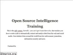 Sites similar to automatingosint.com