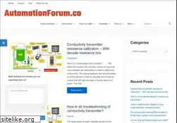 Sites similar to automationforum.co