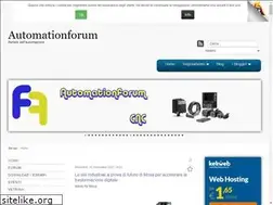 Sites similar to automationforum.it