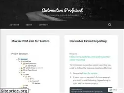 Sites similar to automationissues.wordpress.com