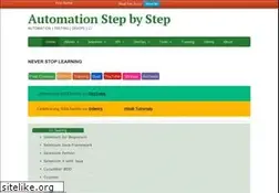 Sites similar to automationstepbystep.com