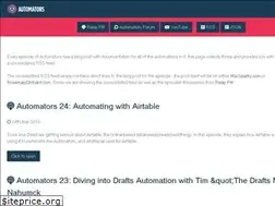 Sites similar to automators.fm