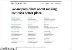 Sites similar to automattic.com