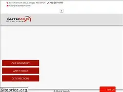 Sites similar to automaxlv.com
