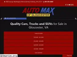Sites similar to automaxofgloucester.com
