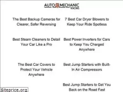 Sites similar to automechanicknows.com