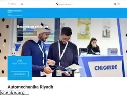 Sites similar to automechanikariyadh.com