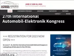 Sites similar to automobil-elektronik-kongress.de