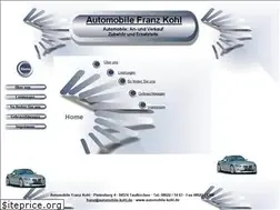 Sites similar to automobile-kohl.de