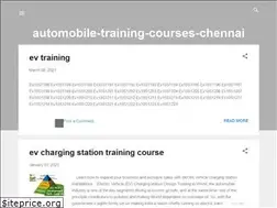 Sites similar to automobile-training-courses-chennai.blogspot.com