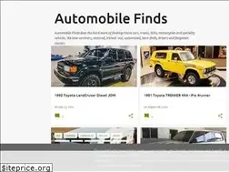 Sites similar to automobilefinds.com